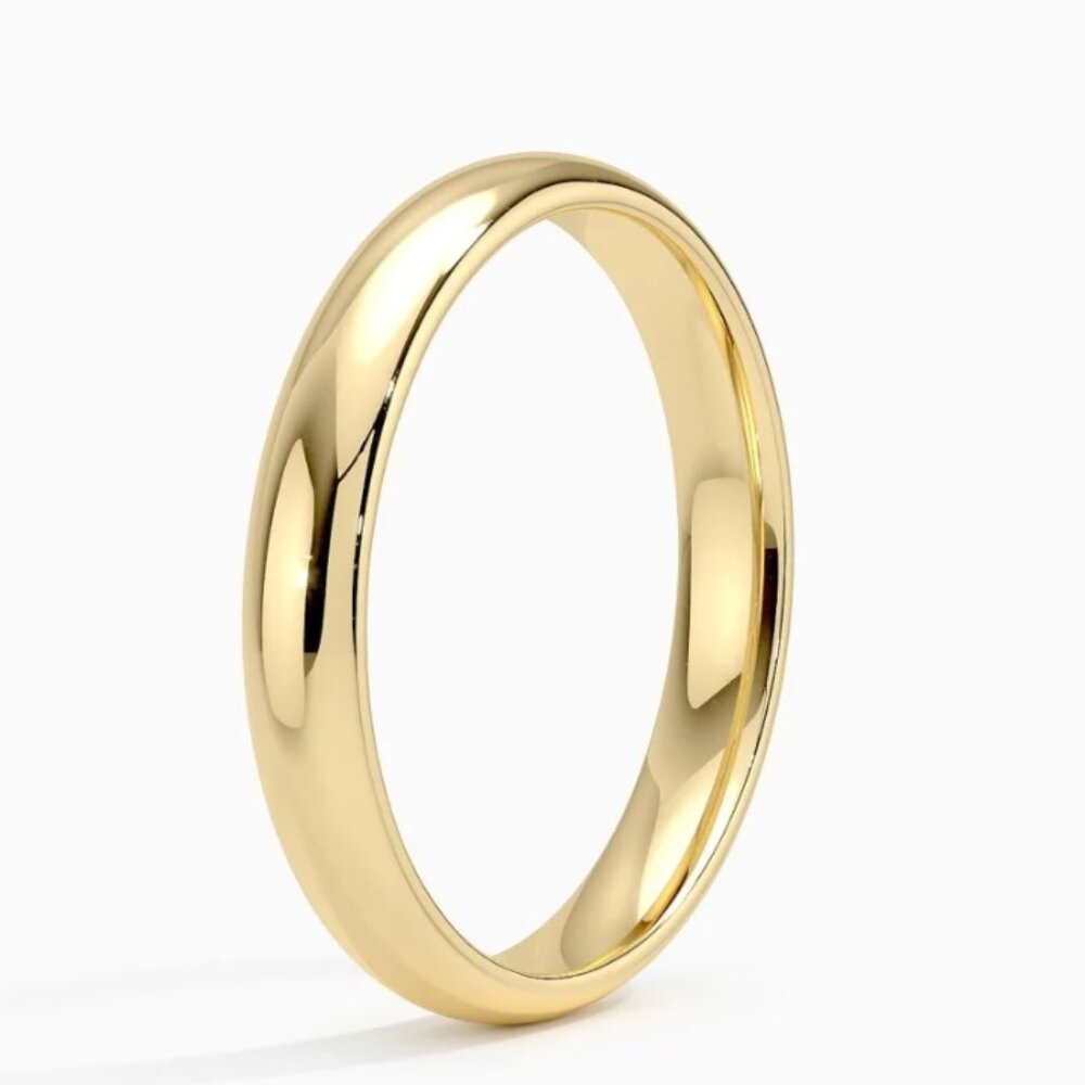 Brilliant Earth 3mm Slim Profile 18k Wedding Ring - Size 6